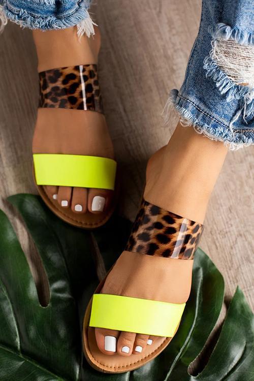 blinged out flat sandals