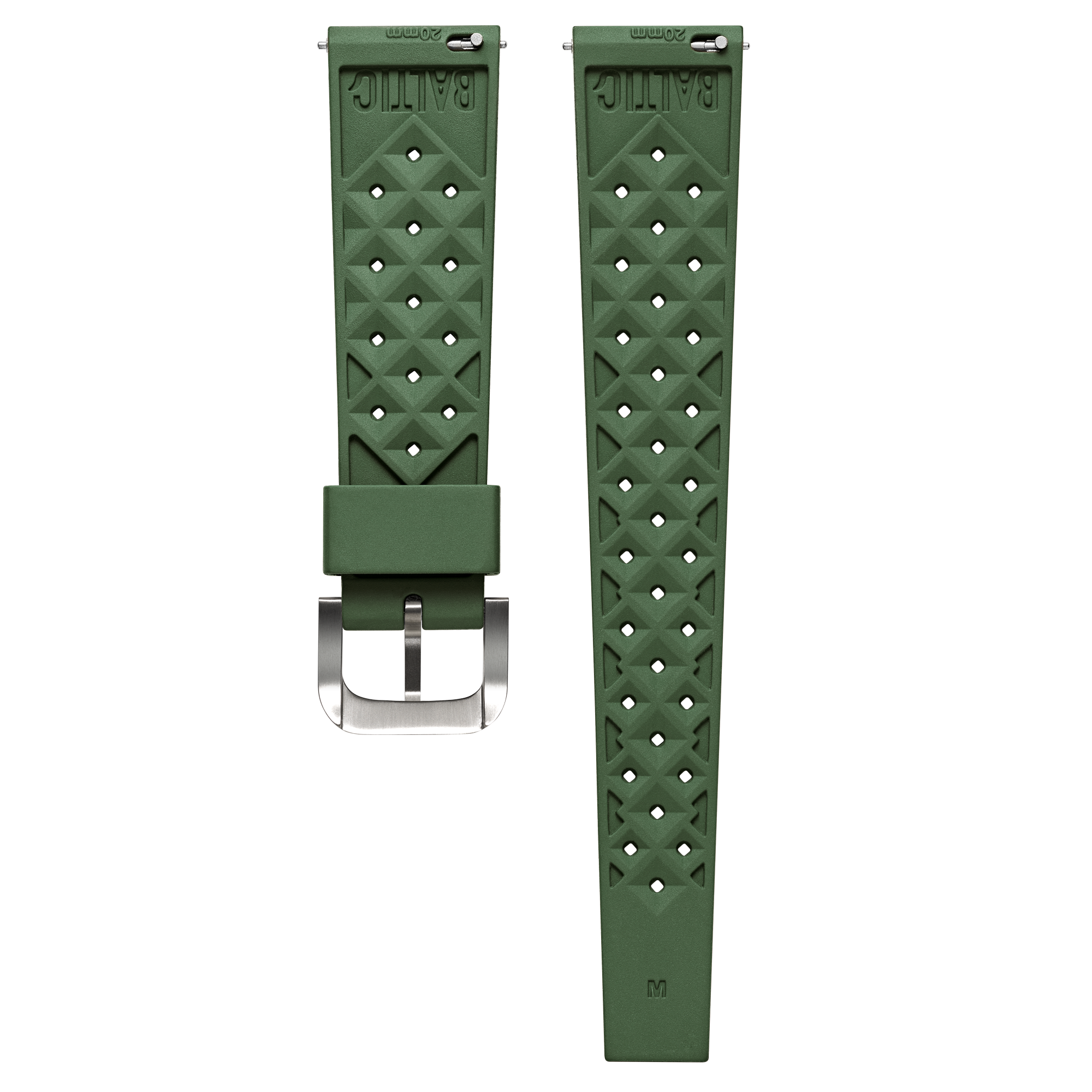 Tropic FKM Strap Beige - Baltic Watches