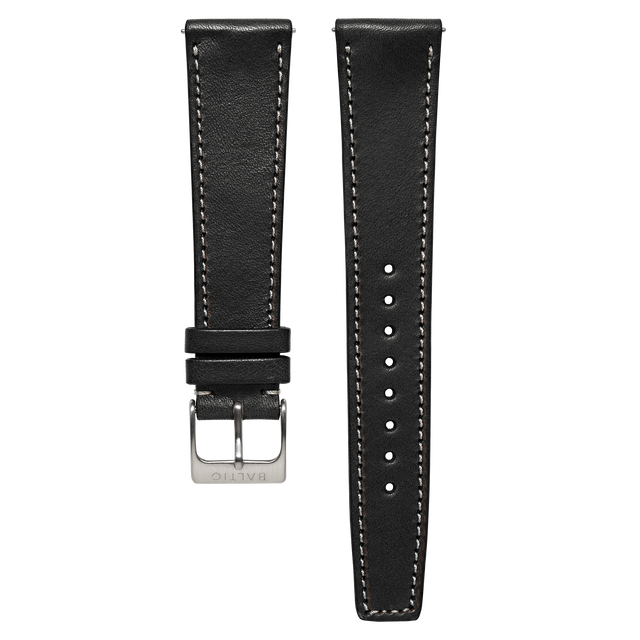 Stitched Strap Navy Blue - Baltic Watches
