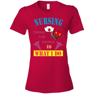 Nurse 880 Anvil Ladies' Lightweight T-Shirt 4.5 oz AH111