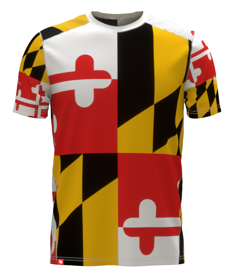 Maryland Flag Shirt – Purely Pickleball