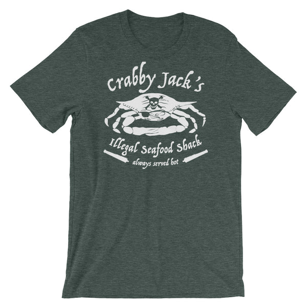 Crabby Jack's Illegal Seafood Shack - T-Shirt