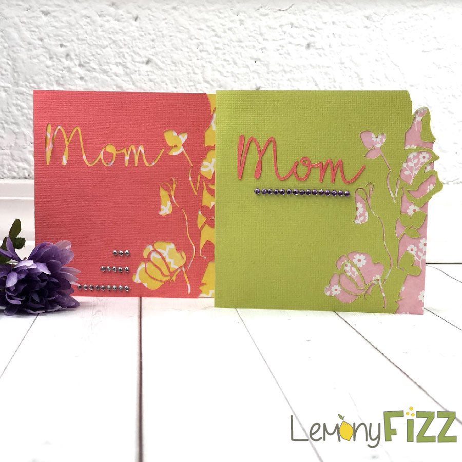 Download Mother S Day Flower Card Svg File Lemony Fizz