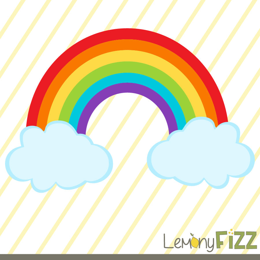 Rainbow SVG File – Lemony Fizz