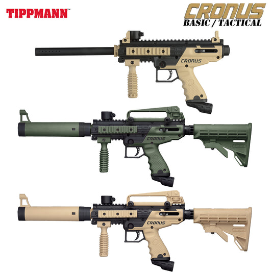 Tippmann Cronus Tactical Paintball Gun Marker Semi Automatic - Olive  669966991472