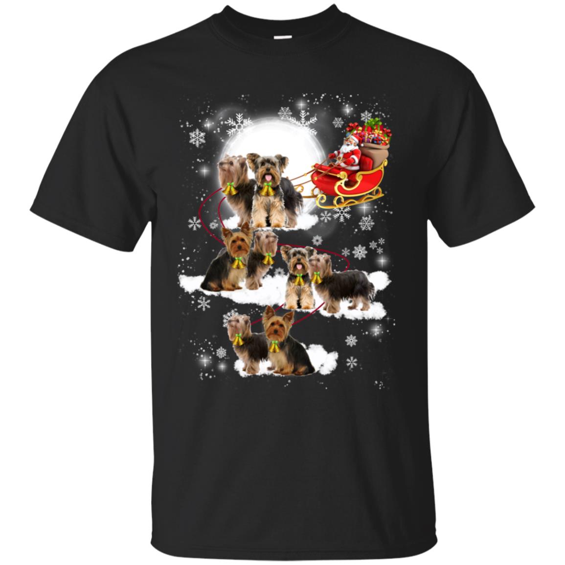 Santa And Schnauzer Christmas Shirt