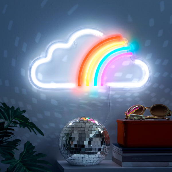 Rainbow LED Neon Cloud