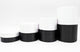 (25 Yards/roll) 6/10/15/20/25/40/50mm Black White Single Face Satin Ribbon DIY Gift Wrapping Christmas Ribbons - Ecart