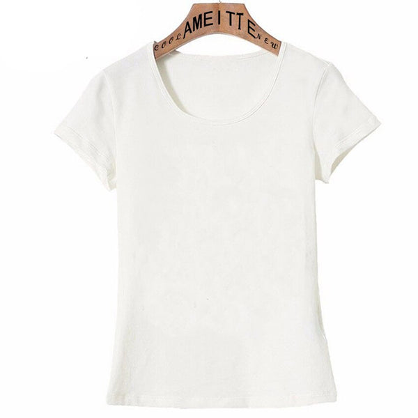 Lovely Dalmatian Dog Mom Print T-Shirt Hipster Woman Casual Tops Cute Girl White Tee shirt Fashion Women Short Sleeve - Ecart