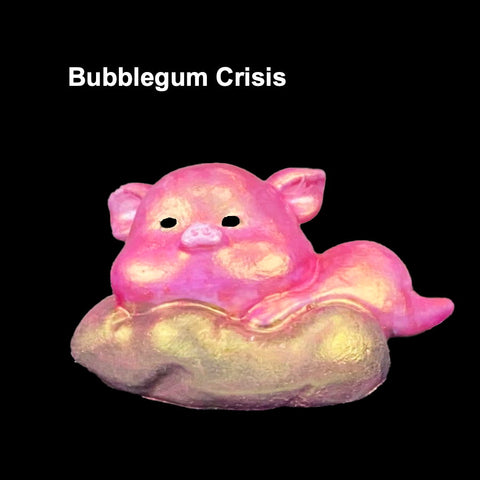 pig model in Bubble Gum Crisis - black primer