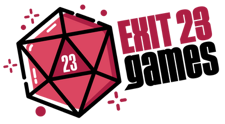 logo for Exit 23 Games - UK