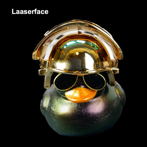 rubber duck in Laserface