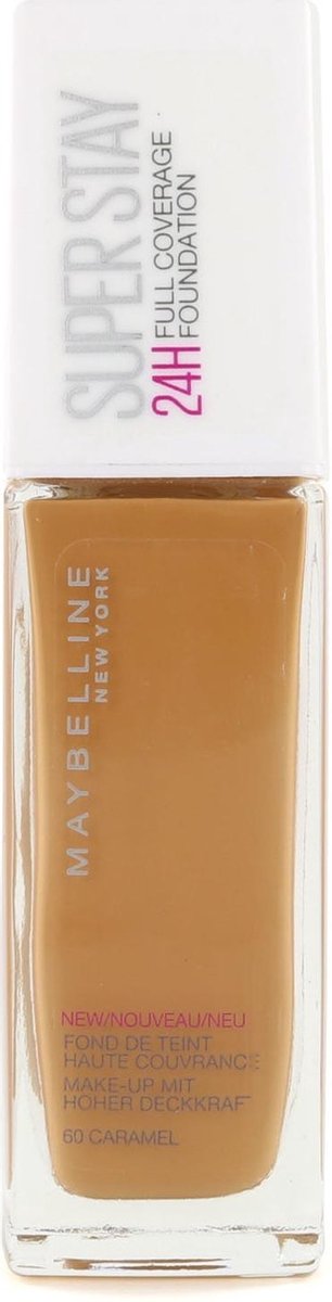 Maybelline SuperStay 24H Full Coverage Foundation - 60 Caramel | Maybelline  | - We Are Eves: honest cosmetic