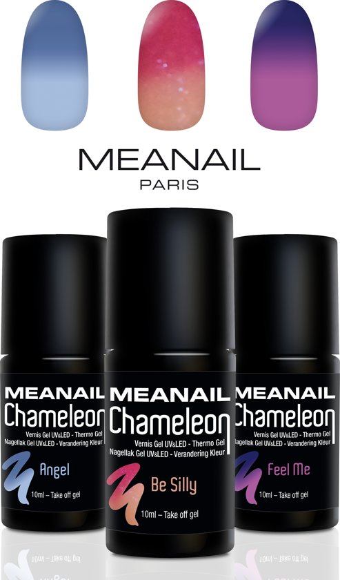 Gel Nagellak - MEANAIL®PINK - 3 kleuren gellak - 10ml | MEANAIL®PARIS 28-09-2019|| are the meanail chameleon We Are Eves: honest cosmetic reviews.