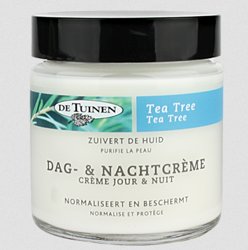 Gom Doodt beroerte Tea Tree Dag En Nachtcrème 120ml | De tuinen | - We Are Eves: eerlijke  cosmetica reviews.