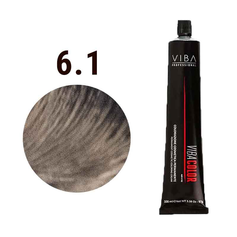 Viba 6.1 Permanent Coloring Cream Dark Ash Blonde | Viba - Eves: honest cosmetic reviews.
