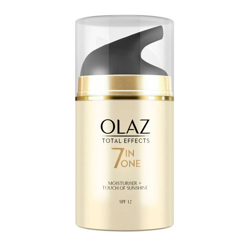 Opblazen Conform pepermunt Total Effects 7-in-1 Touch Of Sunshine Dagcreme 50ml | Olaz Oil of olaz  Total effects - We Are Eves: eerlijke cosmetica reviews.
