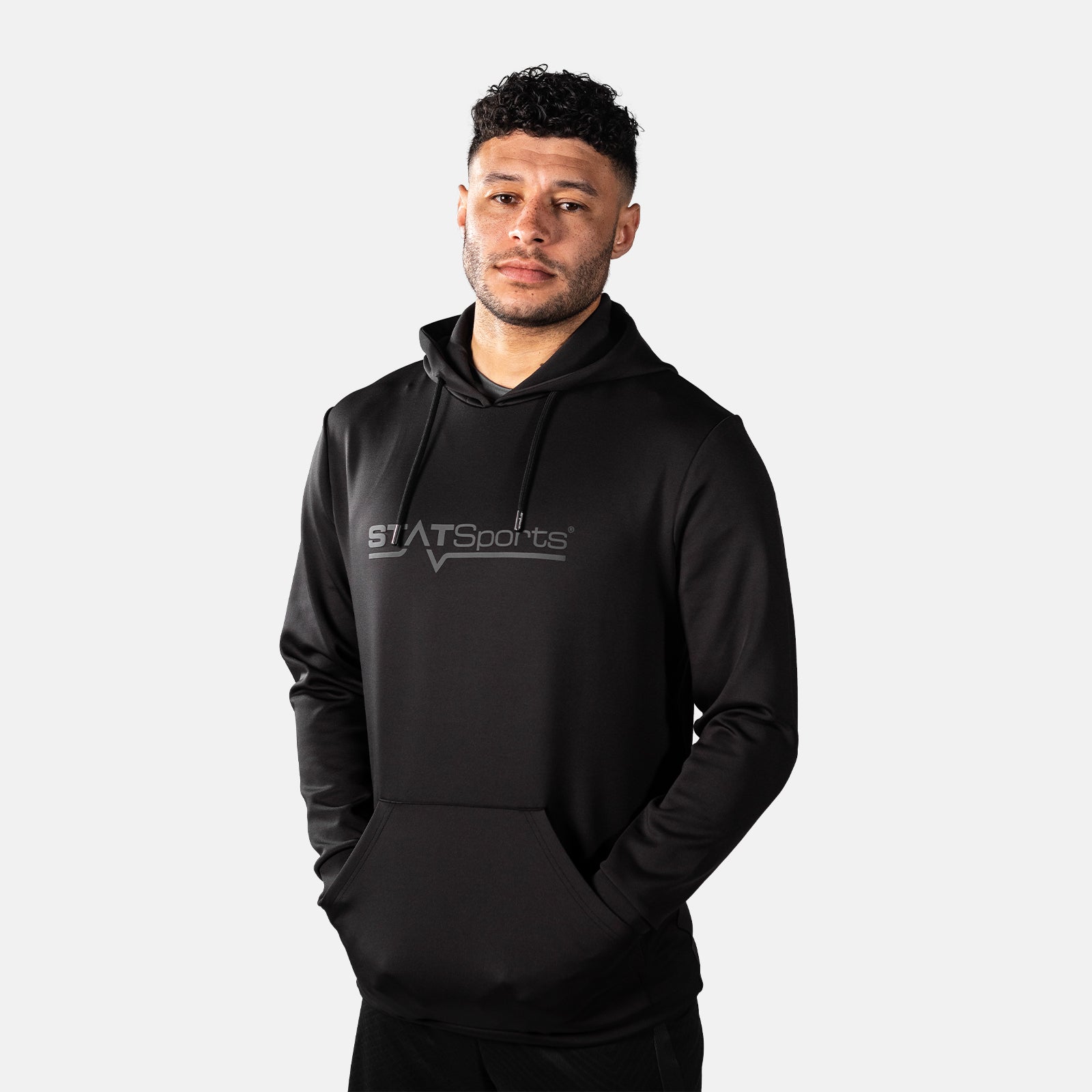 STATSports Premium Tech Hoodie - Grey Logo - STATSports UK product image