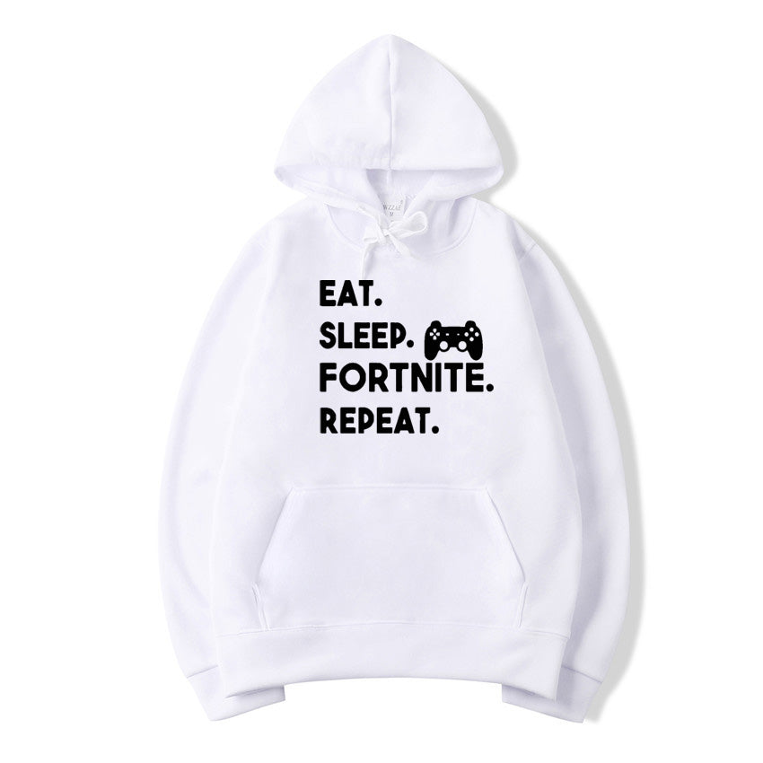 Eat Sleep Fortnite Repeat Ho!   odie Conzos - eat sleep fortnite repeat hoodie