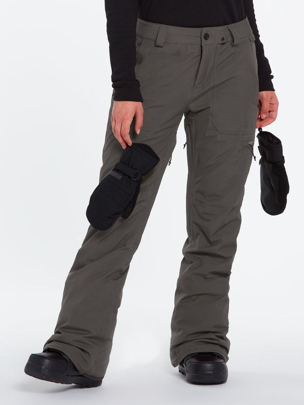 Volcom Womens Knox Insulated Gore-Tex Pant Dark Grey