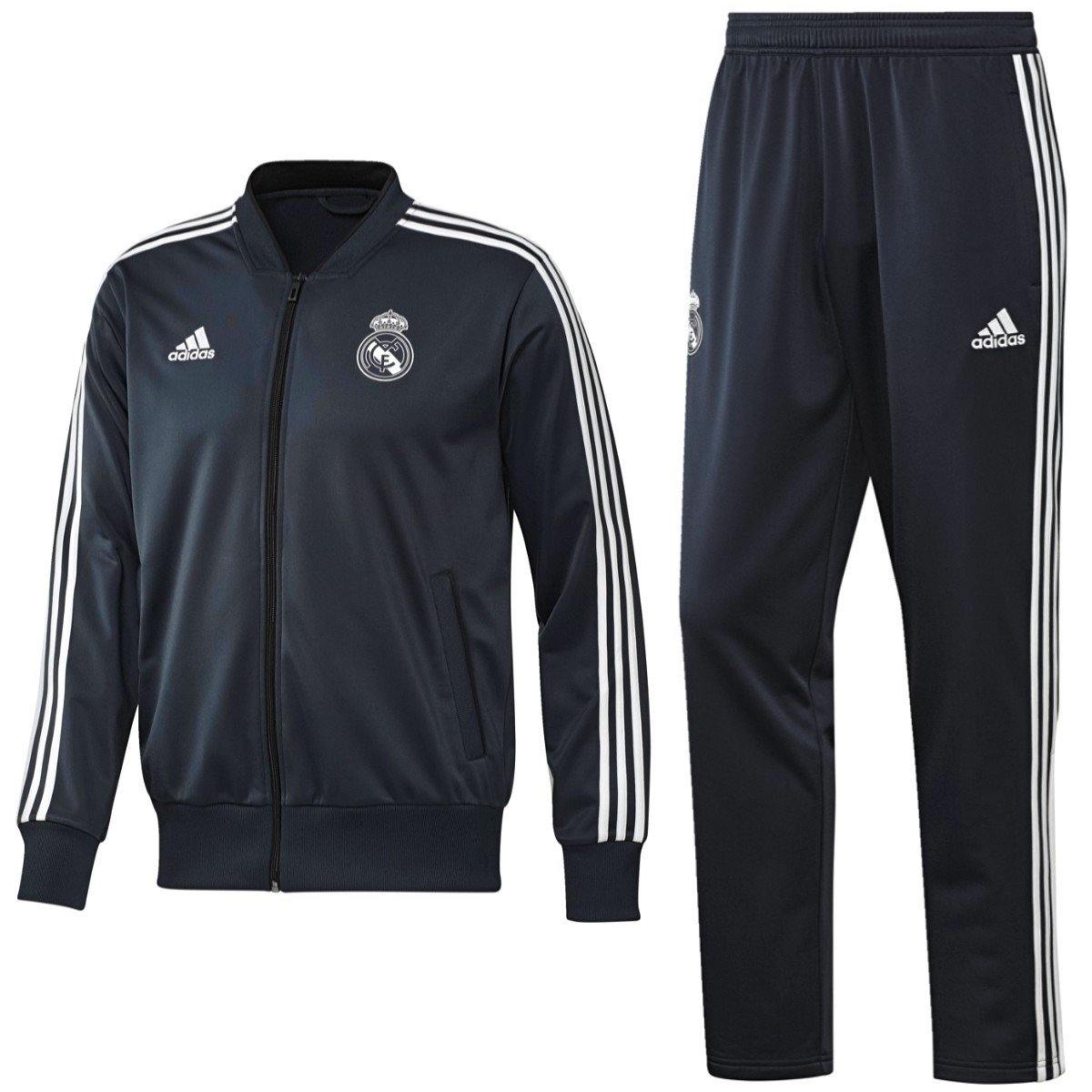 Real Madrid Training/Presentation Soccer Tracksuit 2018/19 - Adidas ...