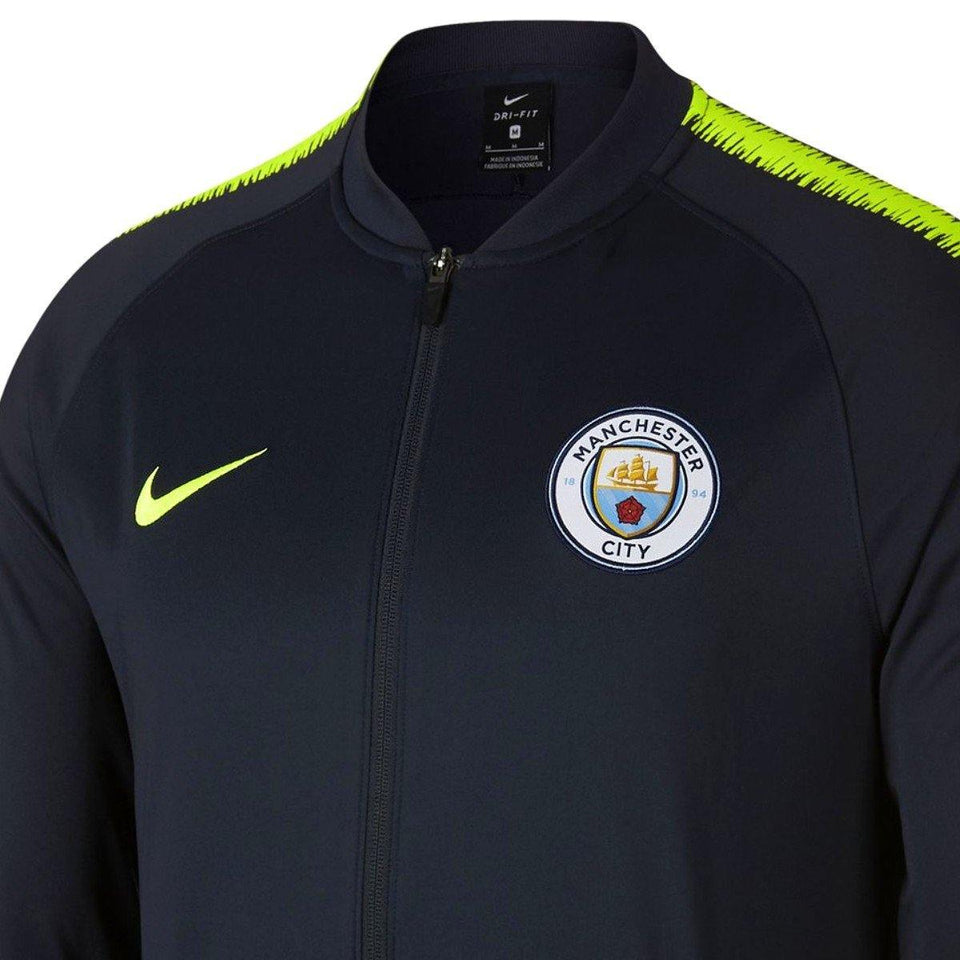 Manchester City Fc Training Presentation Soccer Tracksuit 2018/19 - Ni ...