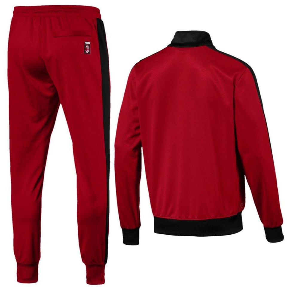 red and black puma tracksuit