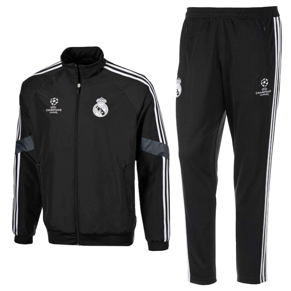 Staat Verbetering onderpand Real Madrid Ucl Presentation Soccer Tracksuit 2014/15 - Adidas –  SoccerTracksuits.com