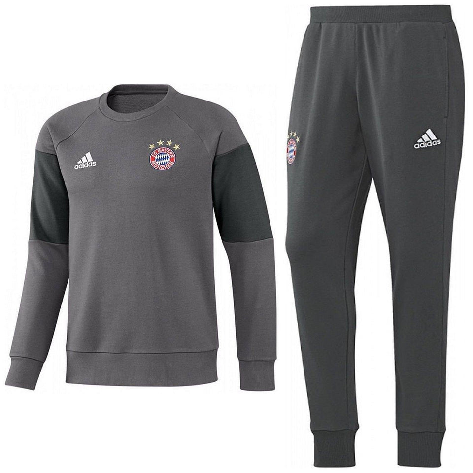 Vertellen ideologie Harmonisch Bayern Munich Training Sweat Soccer Tracksuit 2016/17 - Adidas –  SoccerTracksuits.com