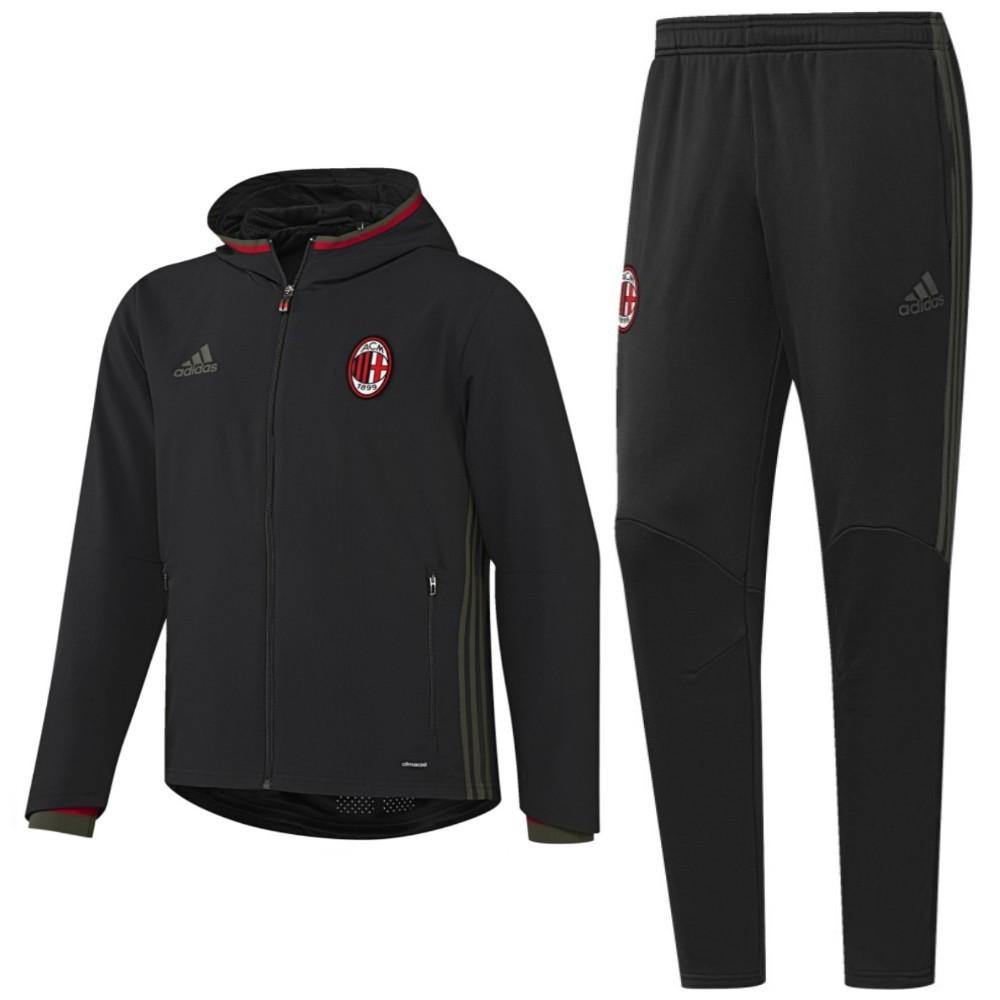 ac milan tracksuit adidas