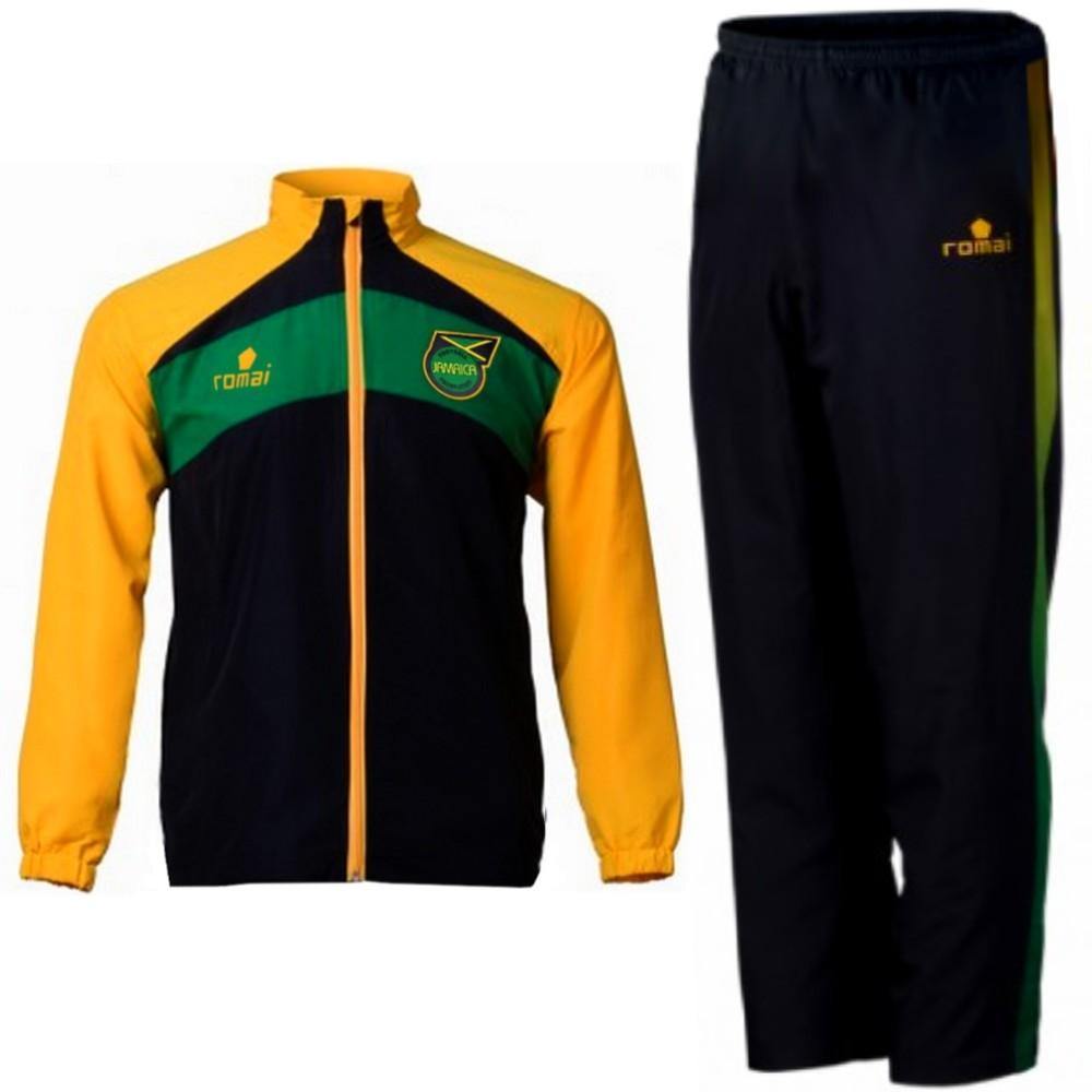 Jamaica National Team Presentation Soccer Tracksuit 2016 Romai