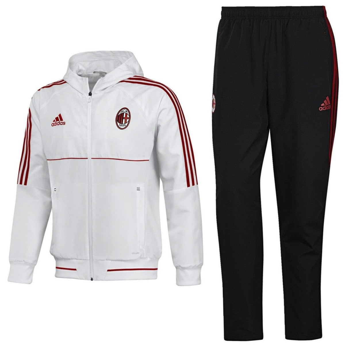 Ac Milan Presentation Soccer Tracksuit 2017/18 - Adidas ...