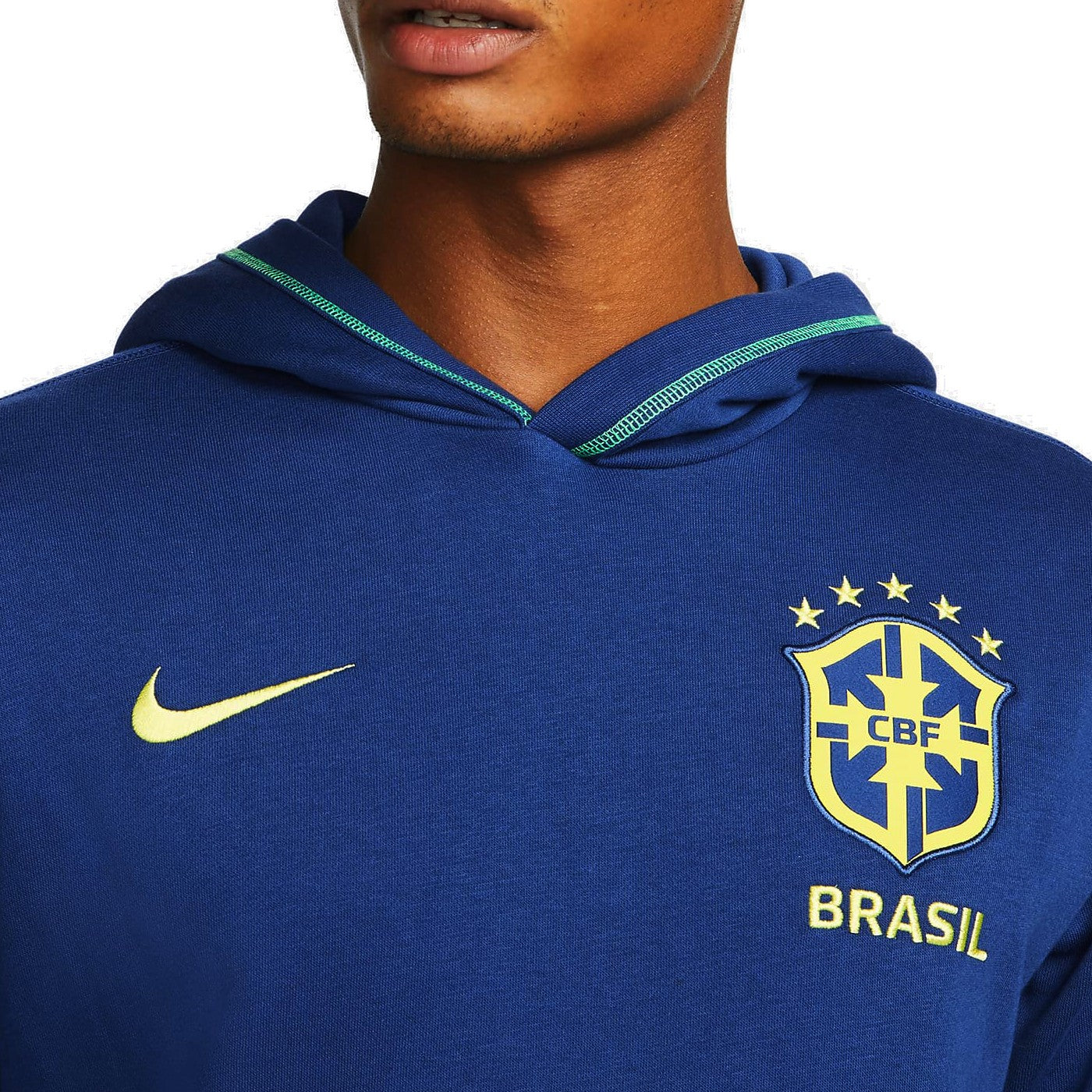 Brazil national fleece travel tracksuit 2022/23 - Nike – SoccerTracksuits.com
