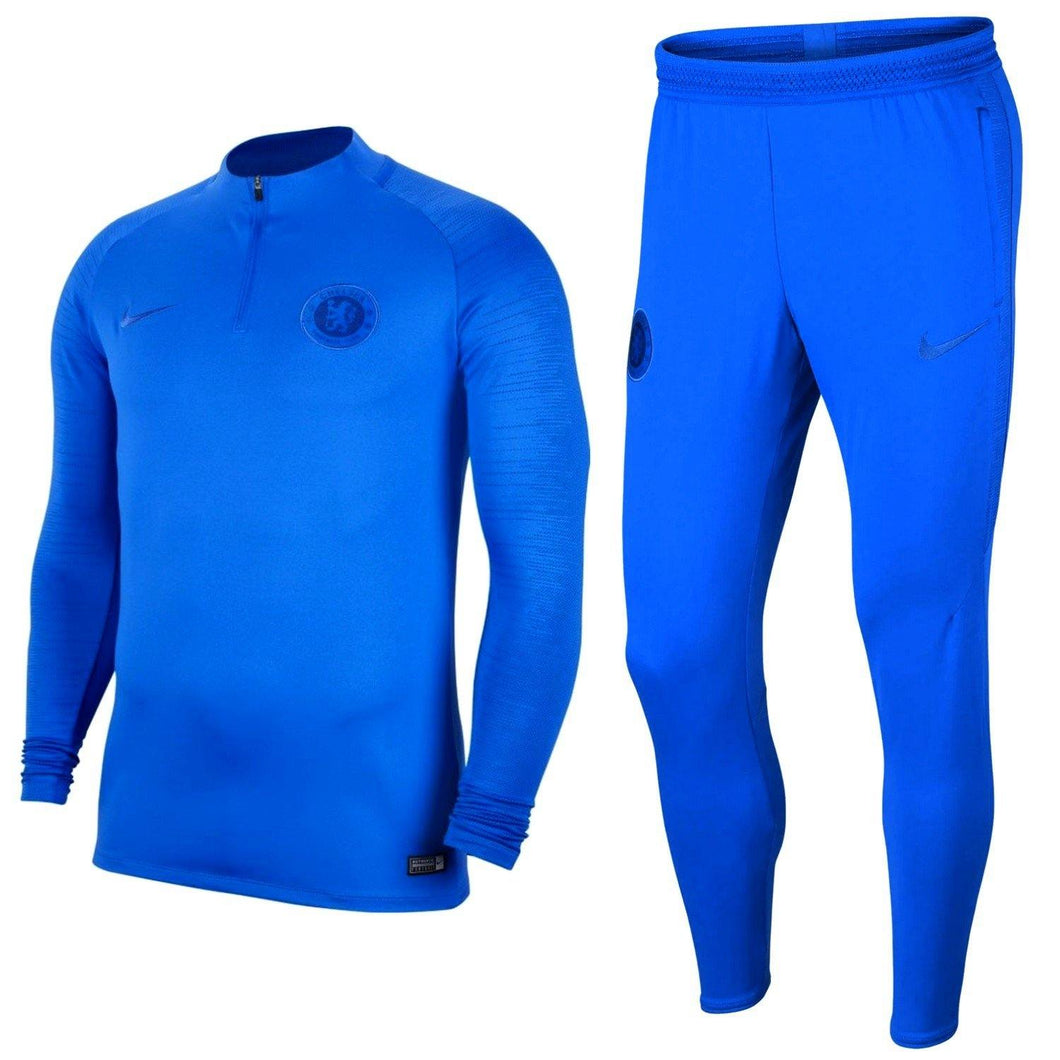 Chelsea FC soccer training tracksuit blue - Nike SoccerTracksuits.com