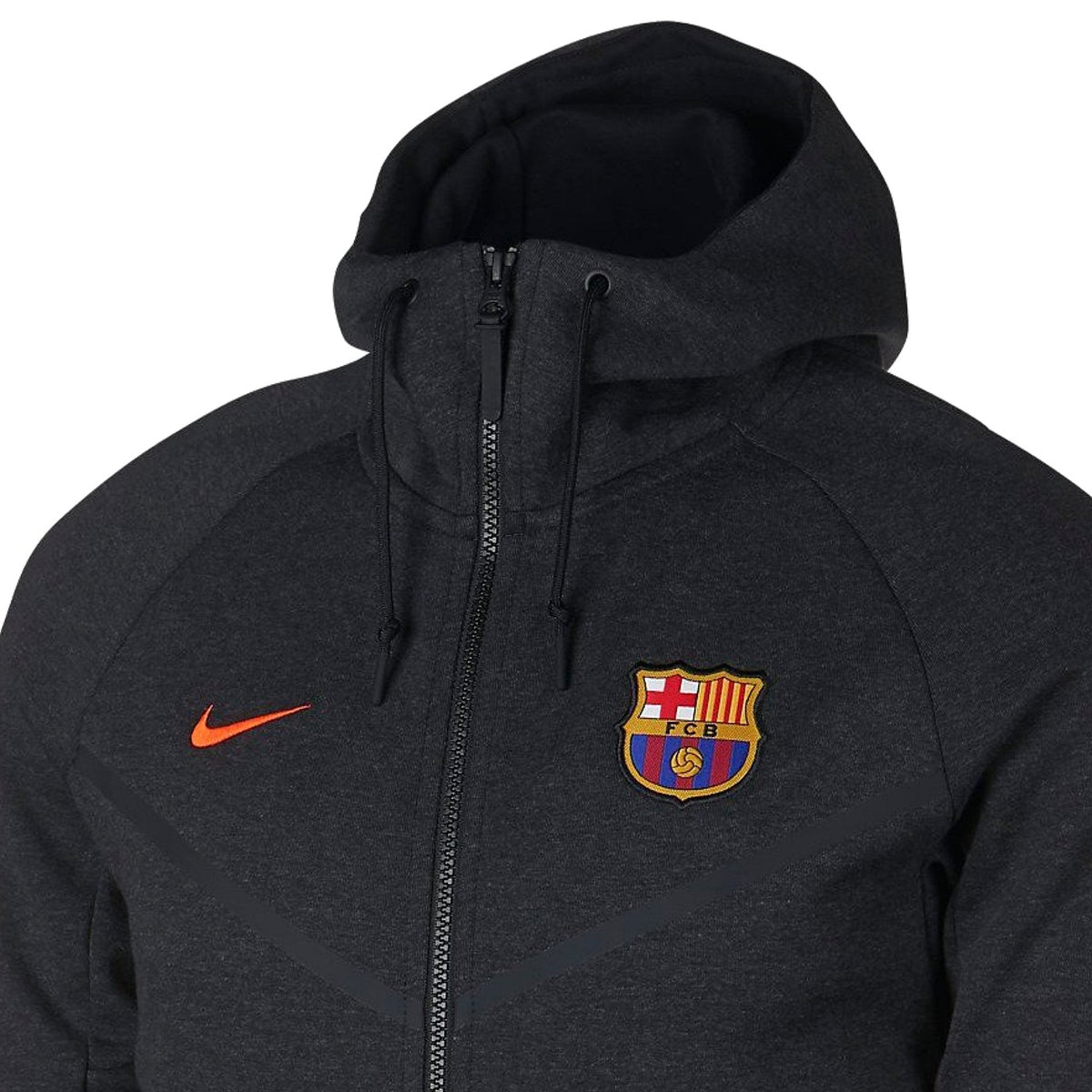 FC Barcelona dark grey Tech Fleece presentation tracksuit 2018 - Nike ...