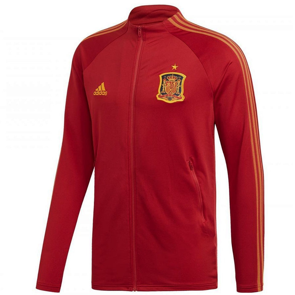 Spain Soccer presentation jacket 2021/22 Adidas SoccerTracksuits.com
