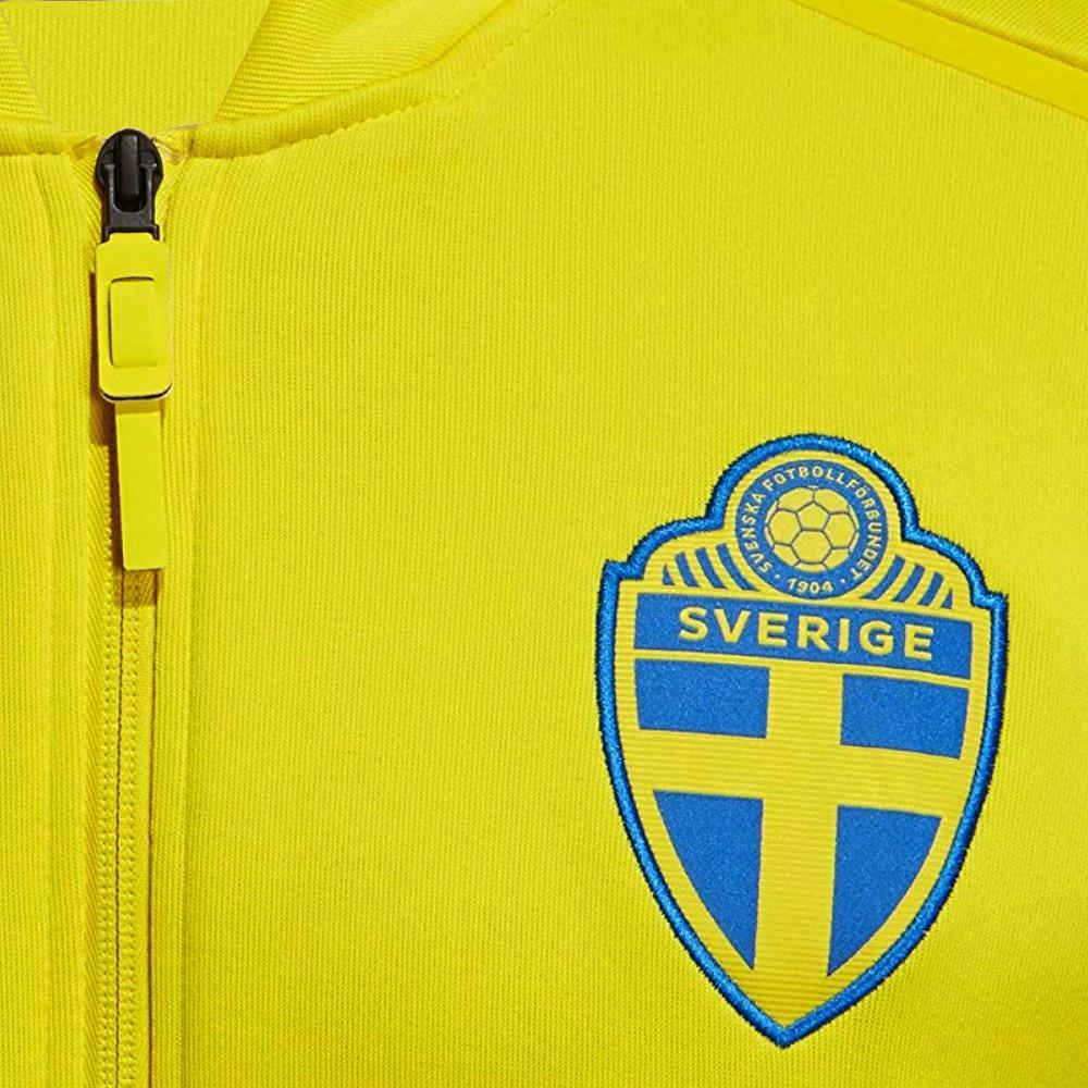 Sweden soccer Anthem presentation jacket 2018/19 - Adidas –