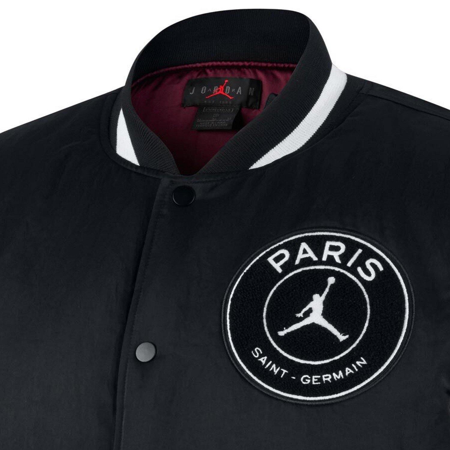 Jordan x PSG black College bomber 