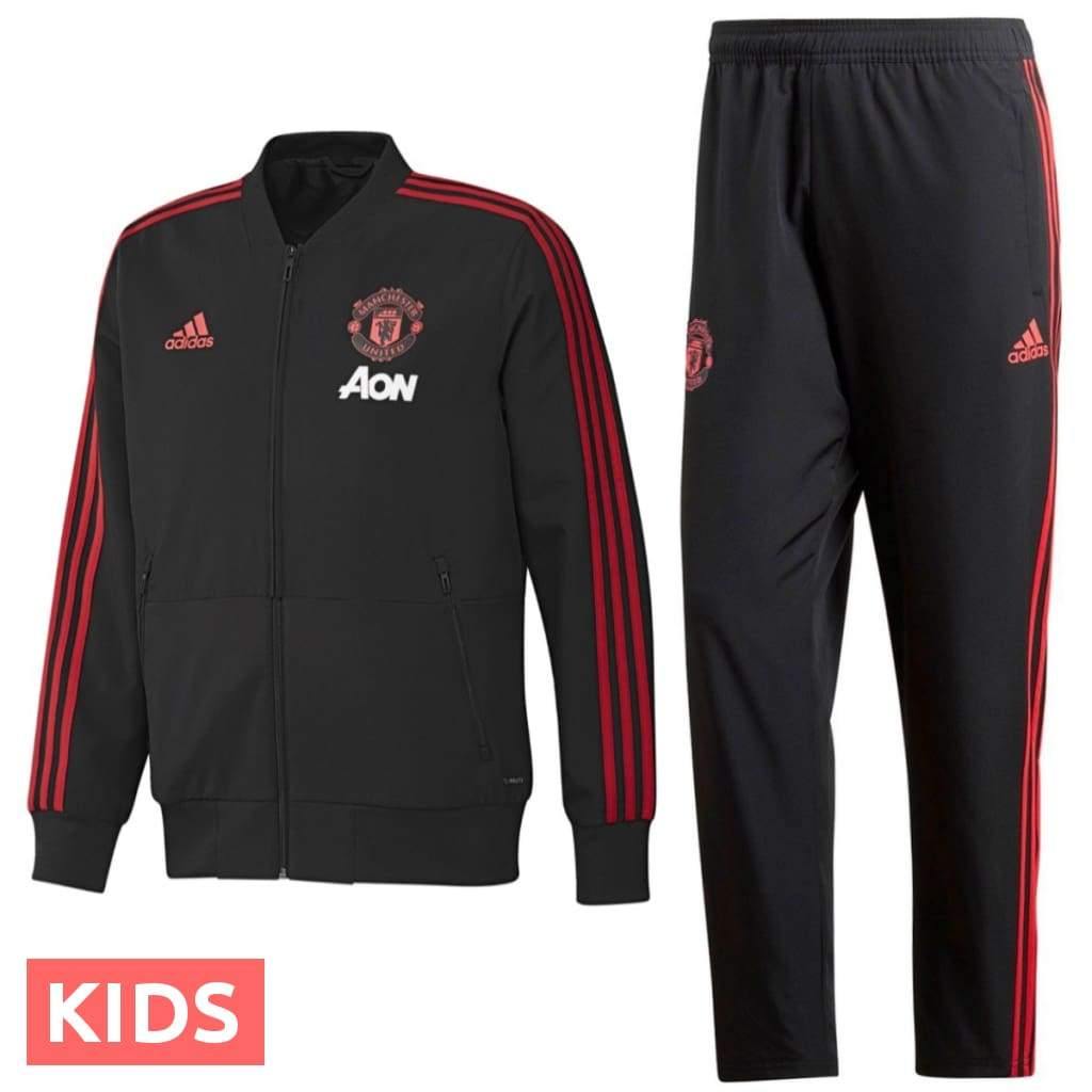 man united kids tracksuit