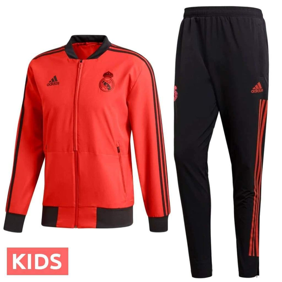 real madrid kids tracksuit