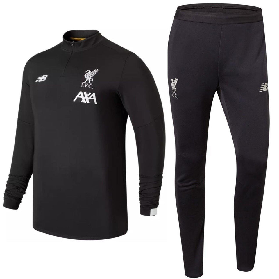 Liverpool FC black Technical Soccer tracksuit 2019/20 Balance – SoccerTracksuits.com