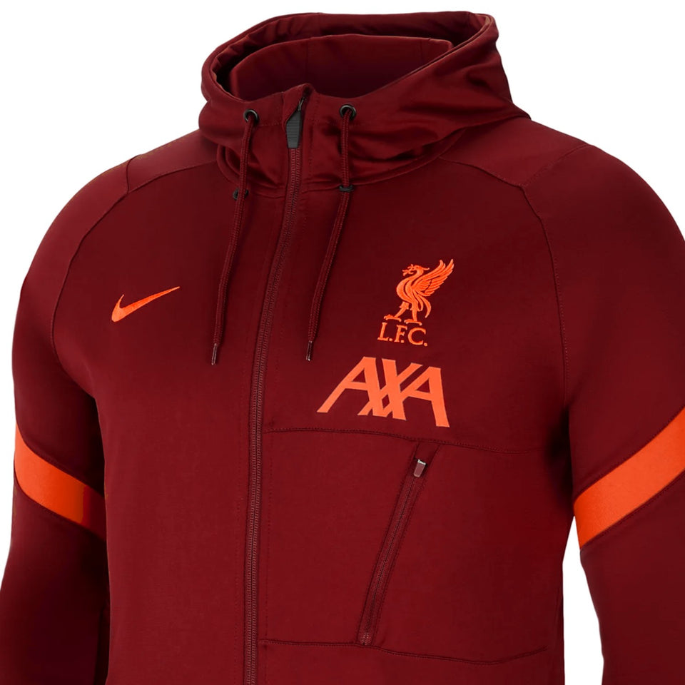 Liverpool FC hooded presentation soccer 2021/22 red Nike – SoccerTracksuits.com