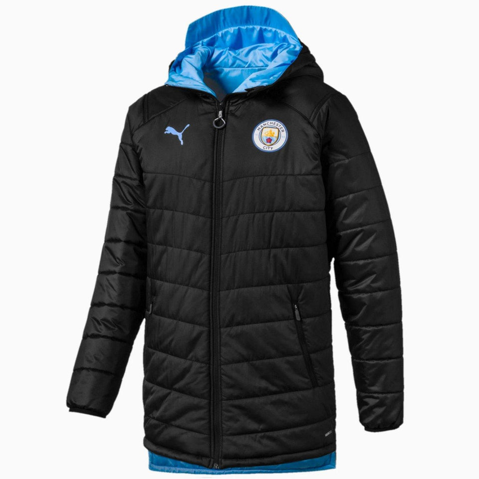 ruw Trunk bibliotheek Mauve Manchester City soccer training bench reversible jacket 2019/20 - Puma –  SoccerTracksuits.com