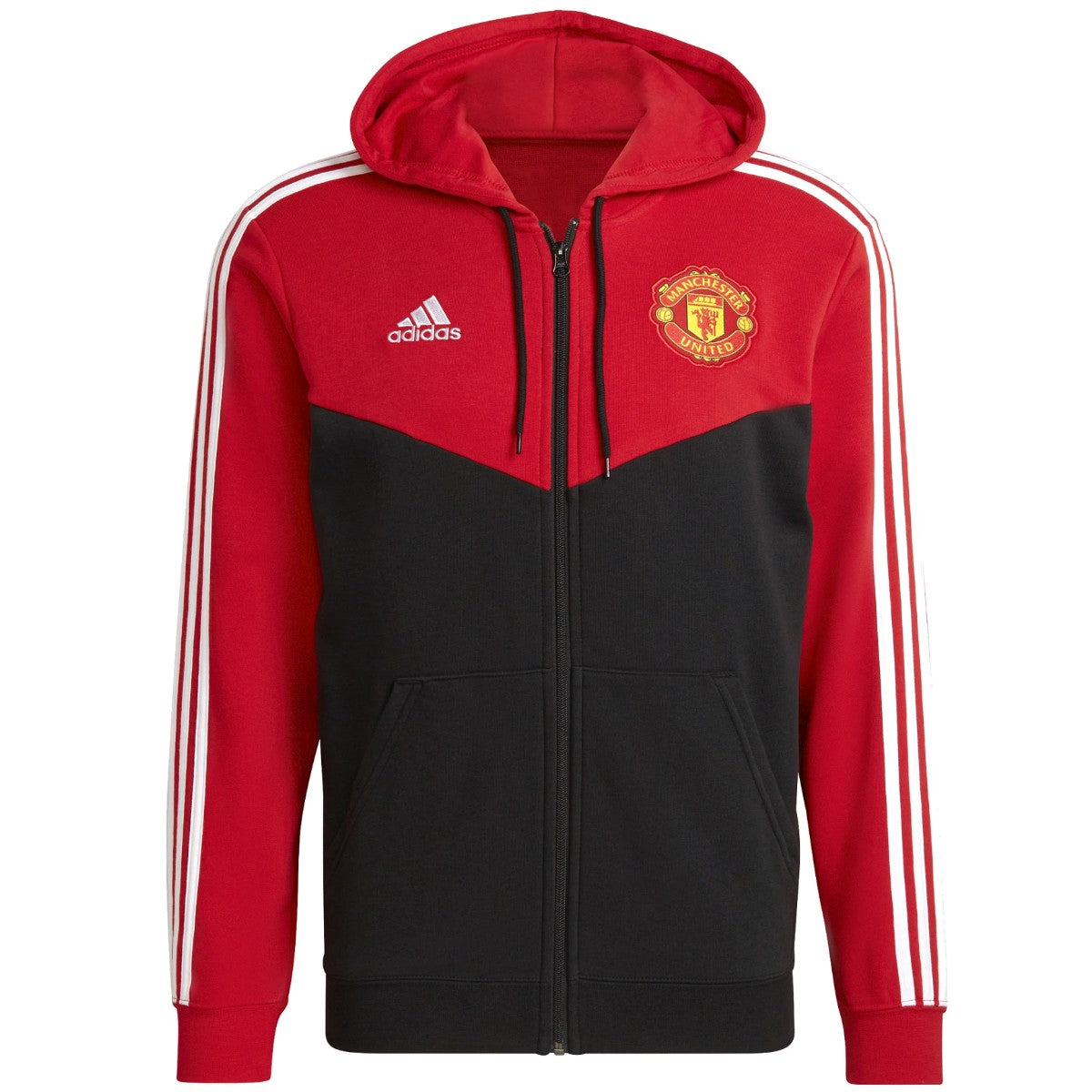 Manchester United Casual hooded presentation tracksuit 2021/22 - Adidas – SoccerTracksuits.com