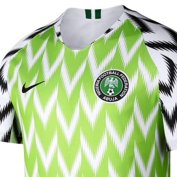 Nigeria World Cup Home soccer jersey 2018/19 - Nike – SoccerTracksuits.com