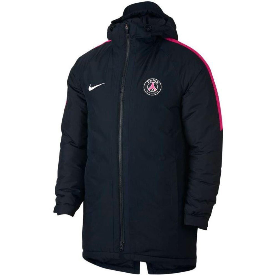 refrigerador Para buscar refugio Tomar represalias Paris Saint Germain soccer black bomber down jacket 2018/19 - Nike –  SoccerTracksuits.com