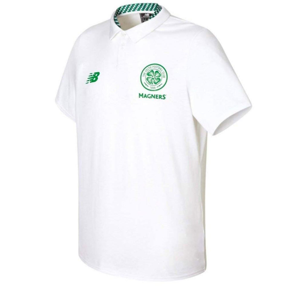 Celtic Glasgow white presentation polo shirt 2017/18 - Balance –
