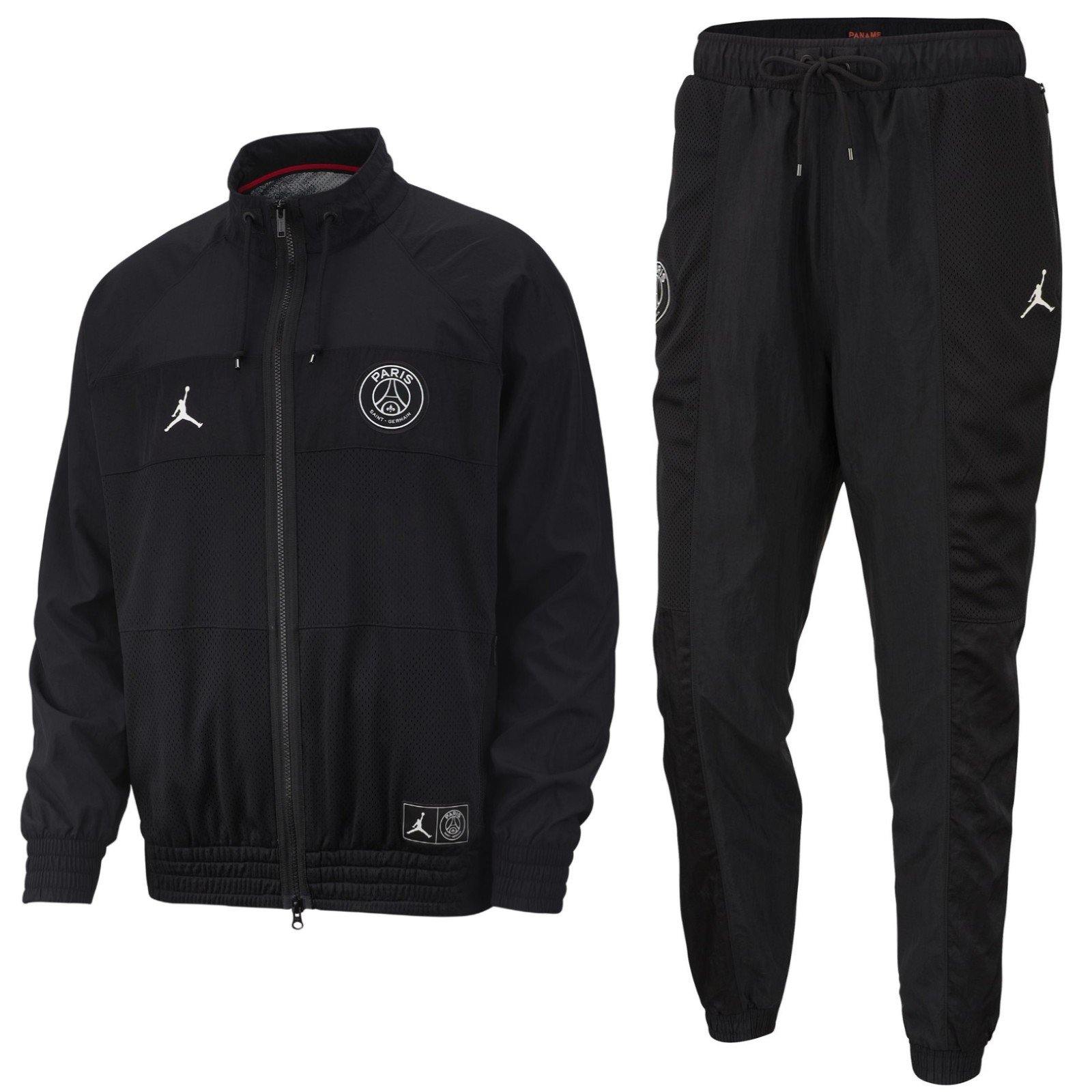 black jordan jogging suit