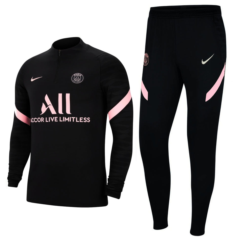 een paar Likeur vlinder PSG soccer black training technical tracksuit 2021/22 - Nike –  SoccerTracksuits.com