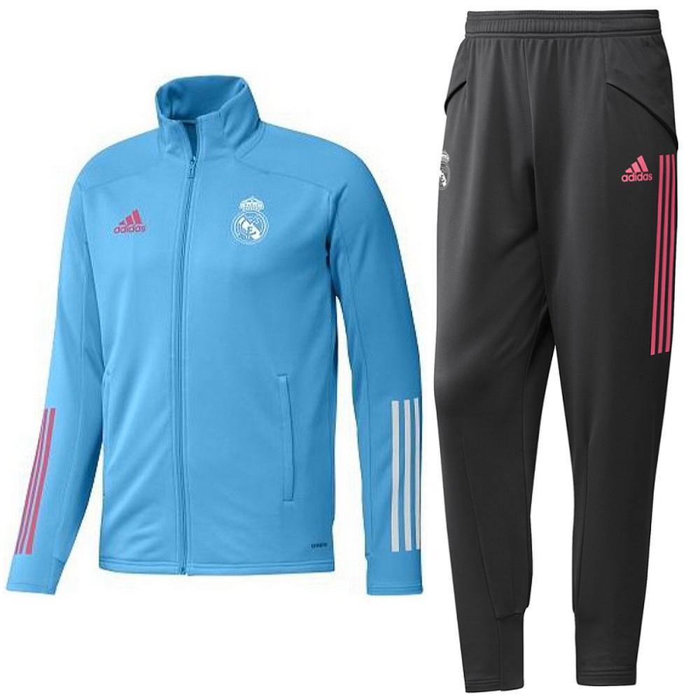 Real Madrid training presentation Soccer tracksuit 2021 - Adidas ...